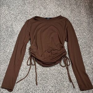 Ambiance Chocolate Long Sleeve Top